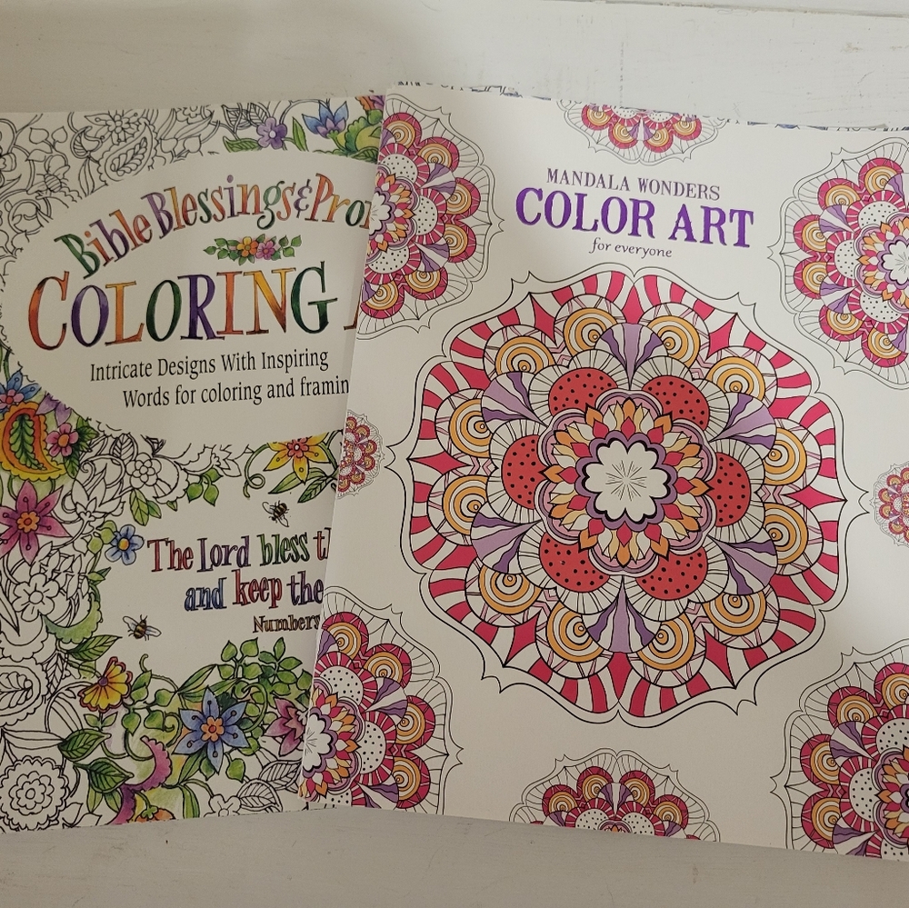 Adult Coloring Book Set